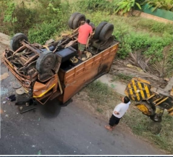 one dies in a fatal accident along  Guirim-Mapusa highway