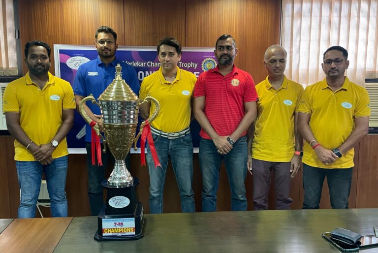 MCC MCL Legends & PGML Manas Mavericks battle for the Ramakant Verlekar Champions Trophy 2024