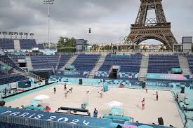 Eiffel Tower stadium wows Olympic beach volleyball players: ‘I got goosebumps’